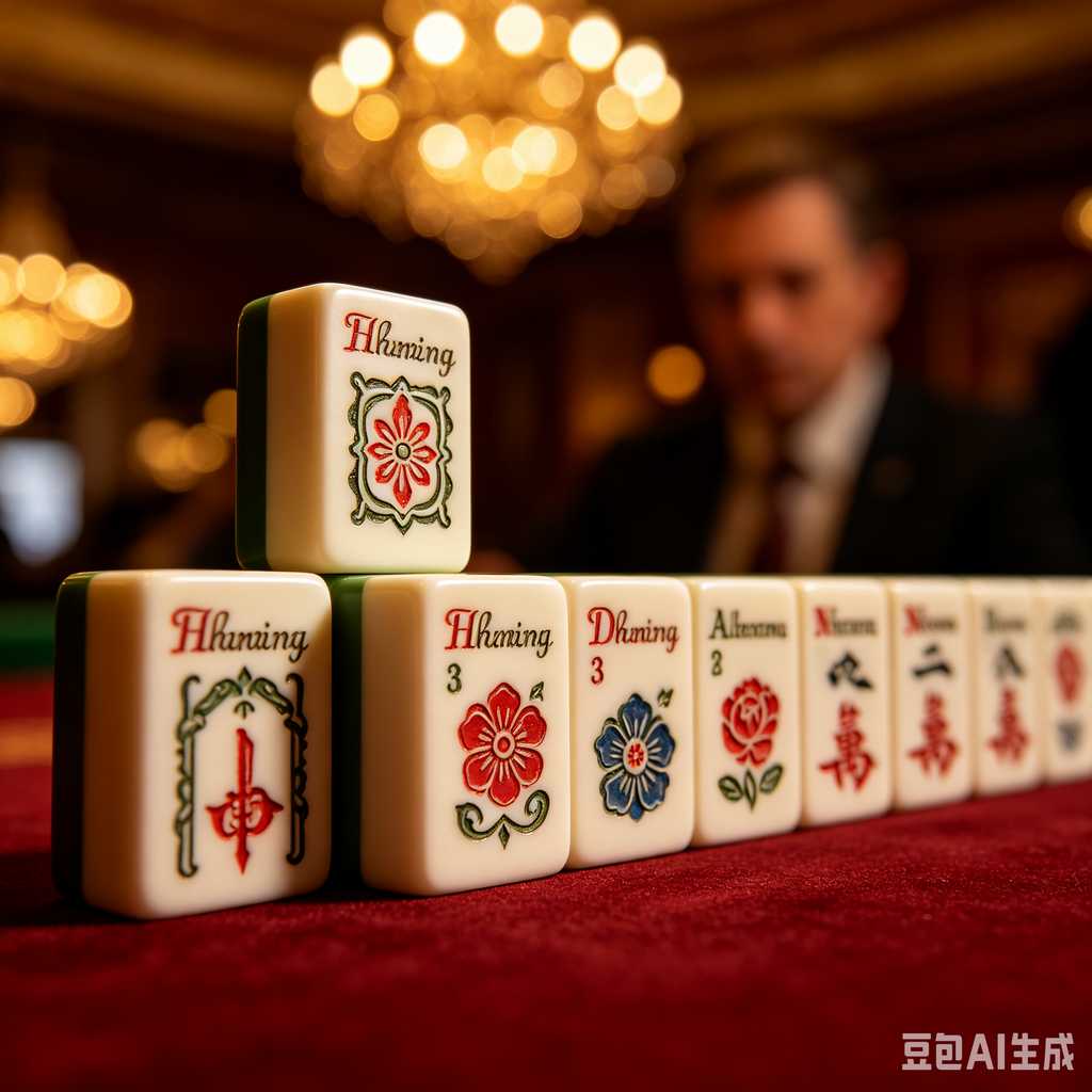 light mahjong set for easy carry